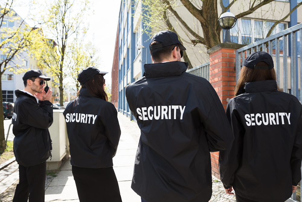 Do security guards get breaks under California law?